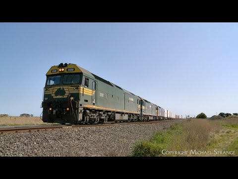 7902V Mildura To Melbourne "Fruit Flyer" Container Train (27/9/2024) - PoathTV Australian Railways