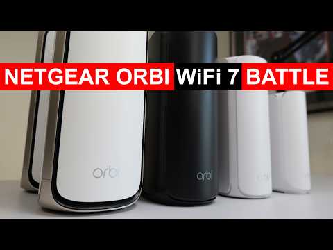 Don't Buy an NETGEAR Orbi WiFi 7 System... Until You Watch This. (970 vs 870 vs 770 vs 370)