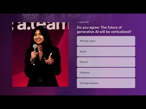Devika Bhalla on Gen AI Verticalization - YouTube