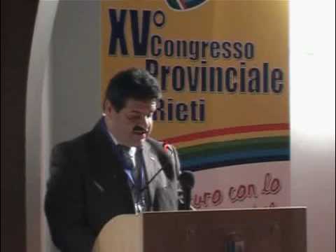 XV Congresso Uil di Rieti - Relazione di Alberto Paolucci - 2