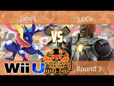 Super Grill Bros - Jarvis (Greninja) vs LoCo (Ganondorf) - Smash 4 Round 3