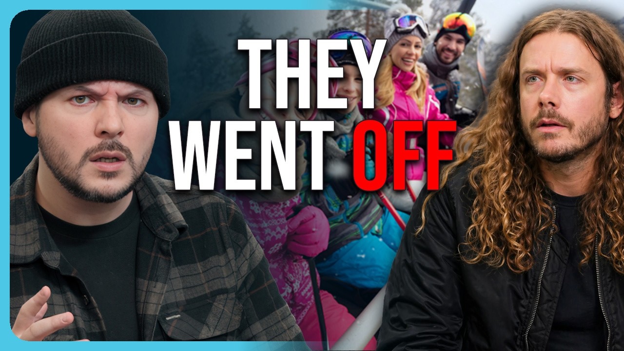 Tim Pool DEBATES Ian Crossland On Ski Resorts Being High Trust Society, THEY WENT OFF