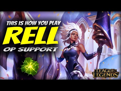 Perfect Rell Support | Op Tank - League Of Legends (EUW)