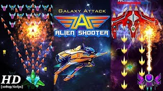 Galaxy Attack: Alien Shooter Android Gameplay [60fps]
