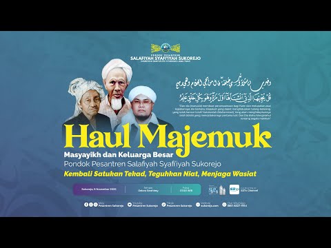 🔴 [LIVE] "Haul Majemuk Masyayikh & Keluarga Besar P2S3" || 09-11-2025 || S3tv