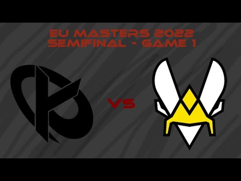 KC VS VITB | GAME 1 | EU Masters Spring 2022 | SEMIFINAL BO5 | Highlights | EN CAST