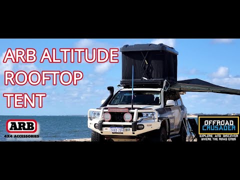 MY NEW ROOFTOP TENT! ~ The ARB Altitude premium tent ~ First impressions and Landcruiser 200 fitment