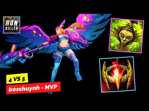 HoN Valkyrie SHRUNKEN HEAD with HYPERCROWN - MVP
