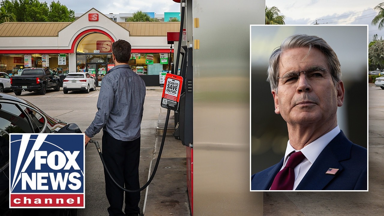 Bessent WARNS gas retailers as oil prices PLUMMET