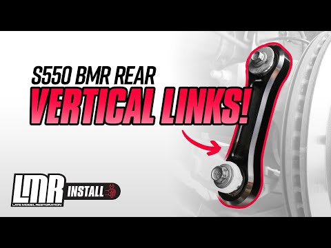 2015-2023 Mustang BMR Rear Vertical Links - Review & Install