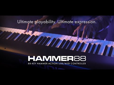 Introducing M-Audio Hammer 88 (feat. Joel Holmes)