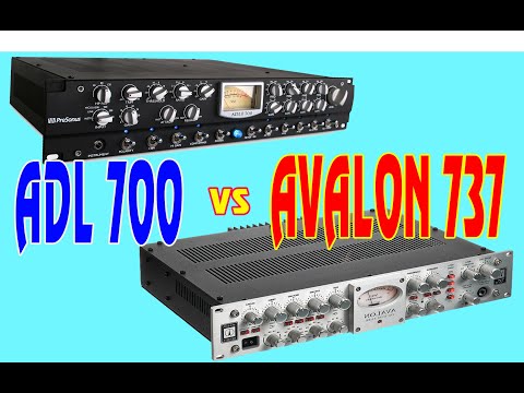 HƯỚNG DẪN CHI TIẾT KẾT NỐI MIX COMP, EQ PREAMP ADL700 VÀ SO SÁNH AVALON 737
