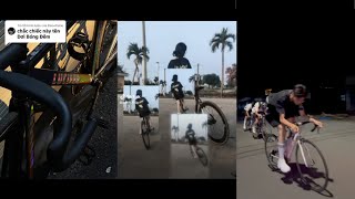 Truly Fixed Gear | Tổng hợp video tiktok fixed gear | Tránh ra cho các chiến thần đạp xe thể hiện