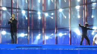 ESCKAZ in Copenhagen: András Kállay-Saunders (Hungary) - Running (2nd rehearsal)