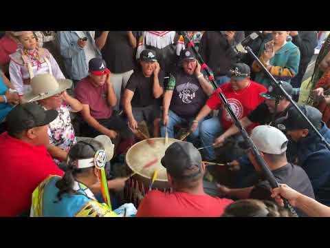 Northern Cree NEW song Saturday night intertribal @ Kehewin 2022