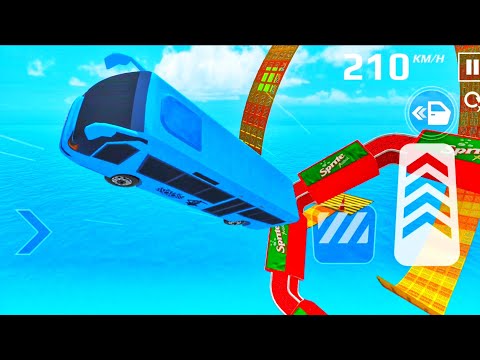 Impossible😱 Bus Stunt Racing 2024 - Mega😲 Ramp (Android GamePlay)
