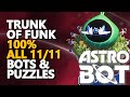 Trunk of Funk 100% Walkthrough Astro Bot All Bots and Puzzles