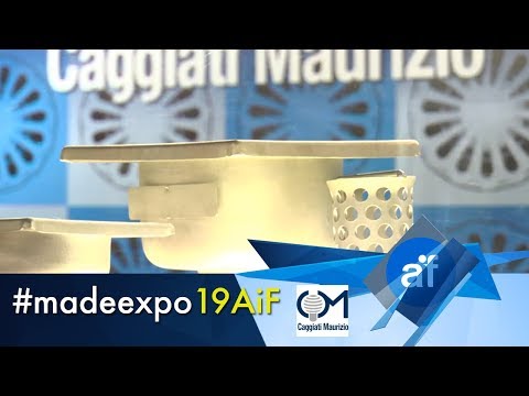 Canalina per terrazzo modulare in acciaio inox Apollo - CAGGIATI MAURIZIO SRL