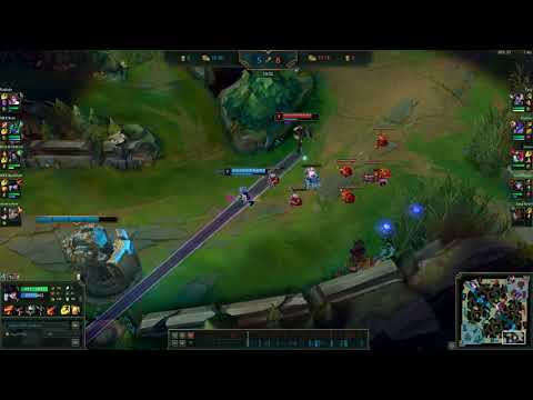 caitlyn vs jhin 1v1 slow combo :3