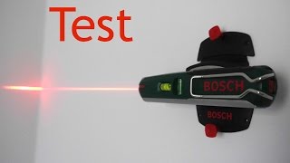 Unboxing Bosch PLL 5 + Test