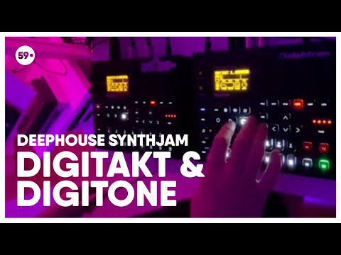 Just another Dawless Synthjam on the Elektron machines | 59 Perlen