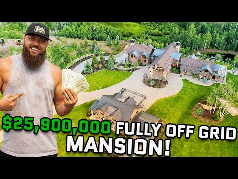 We Found a $26 Million Dollar Totally Off-Grid Mansion- Let's Go Inside