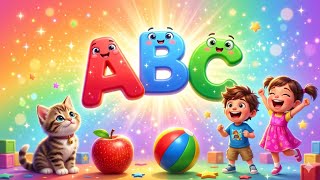 ABC Song for Kids 🎵 | Learn Alphabet A to Z | Fun Nursery Rhymes & Kids Songs