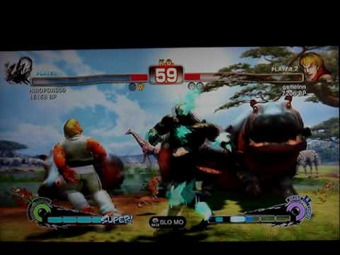 SSF4: HIROPON (Seth) vs gameinn (Ken) - Japanese   XBL ranked