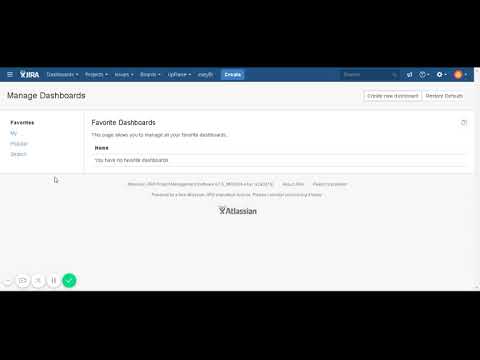 Create a Jira dashboard - UpRaise for employee Success Video