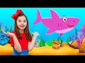 Baby Shark Animal Songs From Nick And Poli Nursery Rhymes Kids Songs