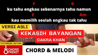 Download lagu Tutorial Gitar (Kekasih Bayangan) - Cakra Khan || Chord & Petikan Versi Asli mp3