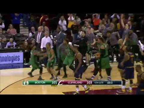 Avery Bradley Hits the Game Winner in Cleveland!