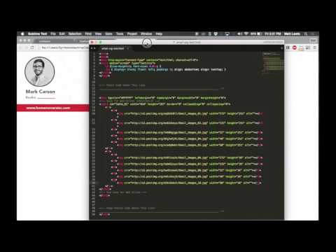 HTML Email Signature Tutorial