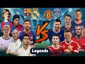 Real Madrid & Barcelona Legends 🆚 PSG & Man.United Legends💪
