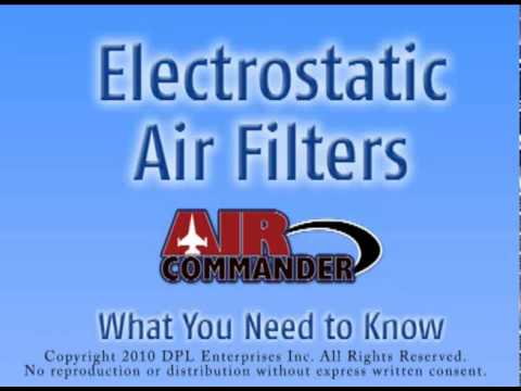 Electrostatic air filters- what you need to know