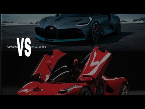 Bugatti Divo Vs Ferrari LaFerrari