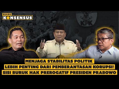 Jokowi dan Gibran Wajib Memaklumi Keputusan Prabowo Mengampuni Koruptor❗| Ruang Konsensus