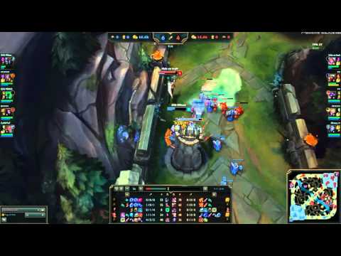 SKT T1 Faker Top Fiora vs Maokai Ranked Challenger Korea