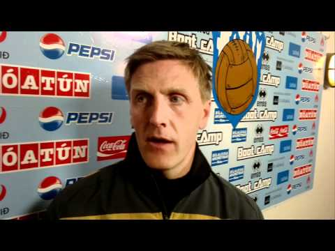 Rúnar Kristinsson eftir 1-2 sigur á Fram 2011