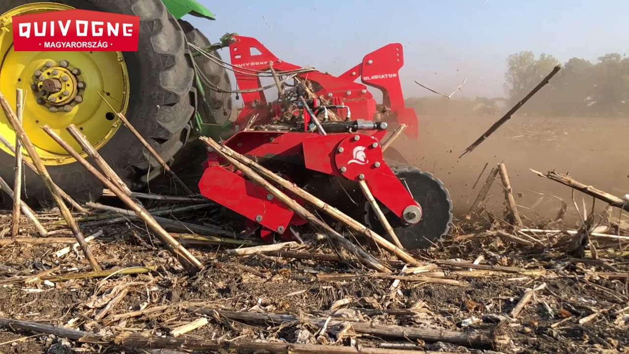 Quivogne Gladiator 4 méter fix tárcsás aprító henger