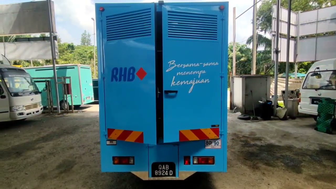 RHB BANK BERHAD ATM MOBILE TRUCK SARAWAK BRANCH