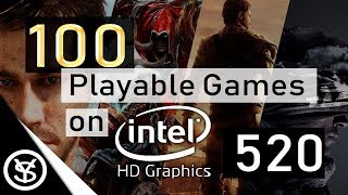 100 Juegos Jugables para Intel HD Graphics 520