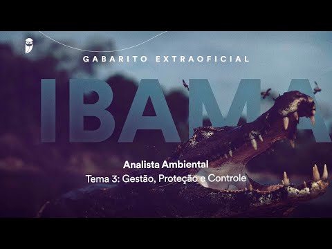 Gabarito Extraoficial IBAMA – Analista Ambiental - Tema 3: Gestão, Proteção e Controle