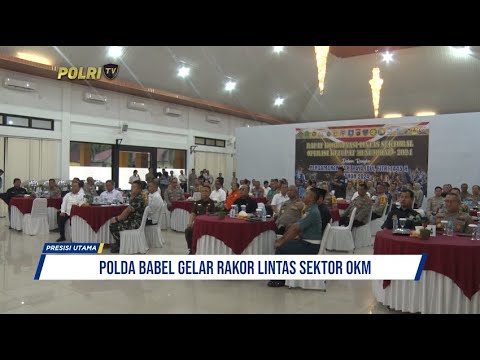 POLDA BABEL GELAR RAKOR LINTAS SEKTOR OKM