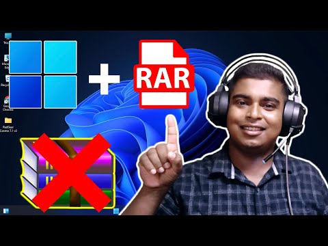 How to Extract and Open rar Files on Windows 11 (100% Free Software)