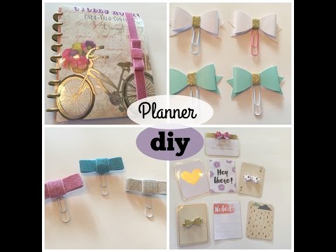 DOLLAR TREE Planner DIY: April Cover + Paperclips + Journaling Cards Video