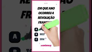 QUIZ  DE CONHECIMENTOS #shorts 5 PERGUNTAS