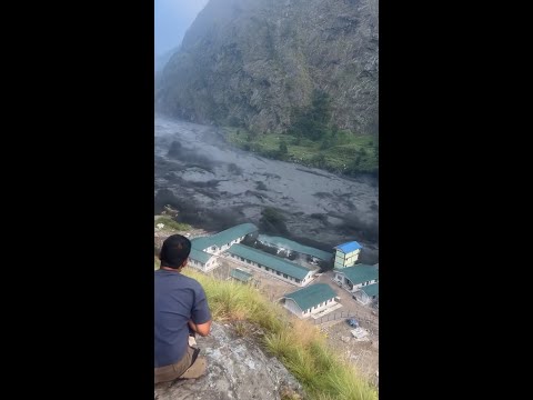 Flooding on river in Nepal sweeps away hydropower plant