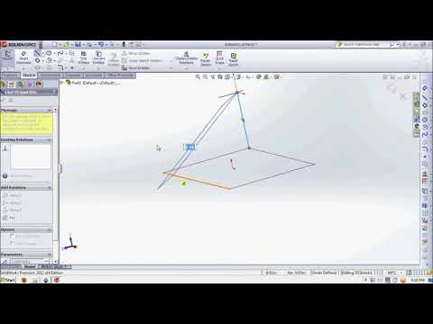 Solidworks | Using weldments  |  Part 1 | 3D Sketch