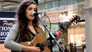Emily and The Woods - More Like Me - Live St Pancras Station London 2011